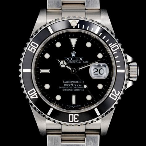 rolex submariner 16610 prezzo nuovo del 2011|Rolex Submariner 16610 for sale.